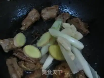 Make Pineapple ribs boat step 14