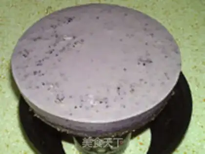 Make Frozen mulberry cheese step 19