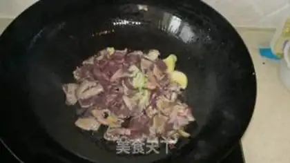 Make stir-fried liver tip step 4