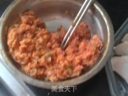 Make Carrot stuffed dumplings step 0
