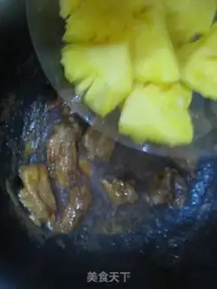 Make Pineapple ribs boat step 18