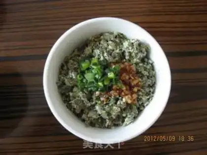 Make Steamed noodles with alfalfa step 10