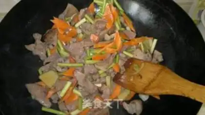 Make stir-fried liver tip step 5