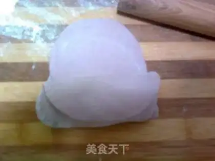 Make Mulberry rose steamed buns step 9