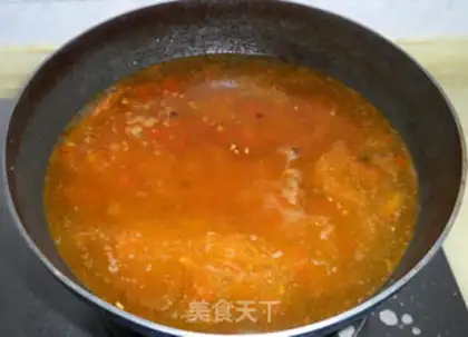 Make Crucian carp with pickled pepper step 4