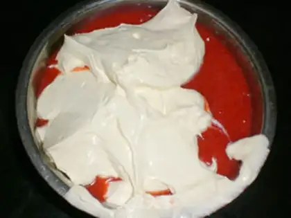 Make strawberry ice cream step 8