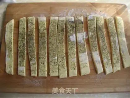 Make Sesame sugar pastry cookie stick step 6