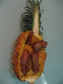 Make Pineapple ribs boat step 20