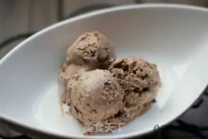 Make chocolate ice cream step 3
