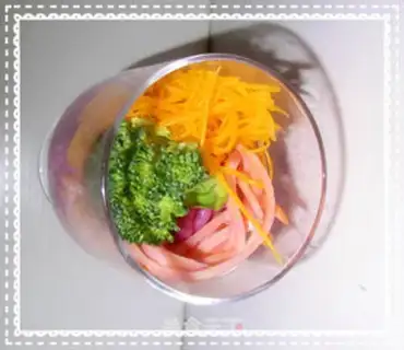 Make Three-colored purple potato udon noodles step 2