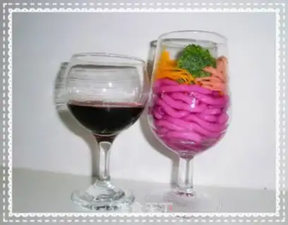 Make Three-colored purple potato udon noodles step 3