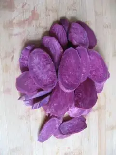 Make Purple potato cheese balls step 1