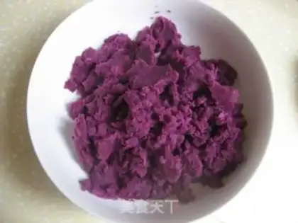 Make Purple potato cheese balls step 4