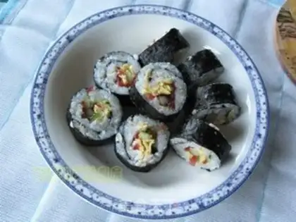 Make sushi step 15