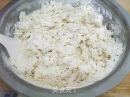 Make Crispy and chopped green onion cake step 3