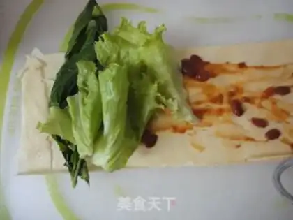 Make Toon roll pancakes step 3