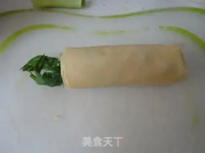 Make Toon roll pancakes step 4
