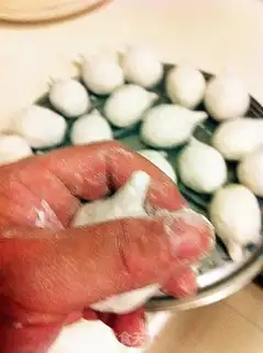 Make Wenzhou Chicken Heart Tangyuan step 9