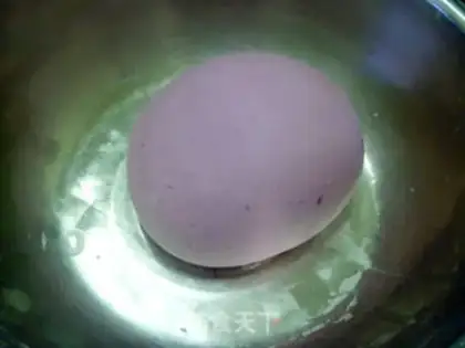 Make Purple sweet potato rose steamed buns step 4