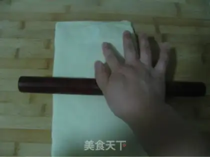 Make Thousand layers of meringue dough step 11