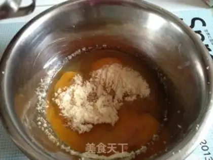 Make Mango cake roll step 1