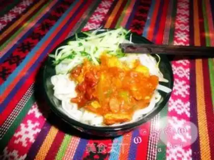 Make noodles with bean step 7