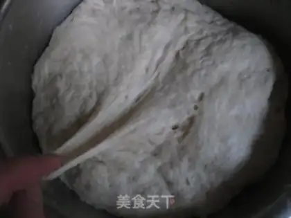 Make Chinese hamburger step 7