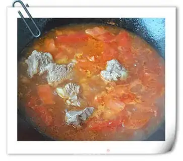 Make Tomato beef noodles step 8
