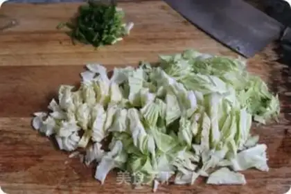 Make Cooking dumplings with cabbage step 9