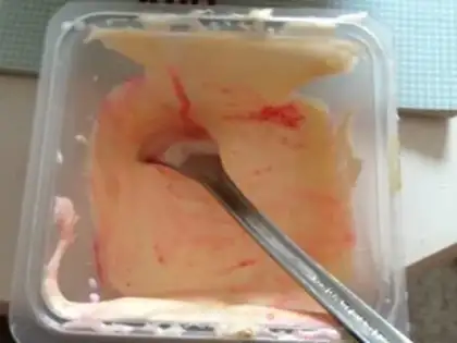 Make Mango cake roll step 6