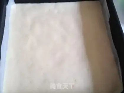 Make Mango cake roll step 9