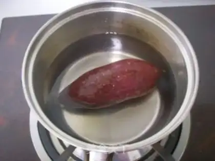 Make Purple potato cheese balls step 1