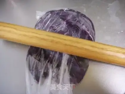 Make Purple potato cheese balls step 2