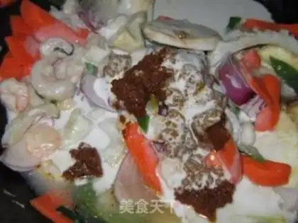 Make Red Curry Seafood Stewed step 6