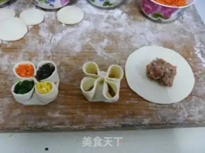 Make Sixi steamed dumplings step 7