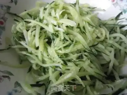 Make Sweet and sour cucumber step 1