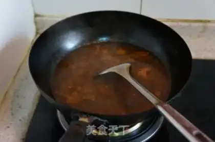 Make Half-gluten and half-meat beef noodles step 9