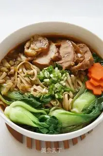 Make Half-gluten and half-meat beef noodles step 10