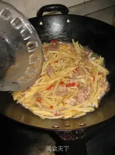 Make stir-fried pork with shredded potatoes step 10