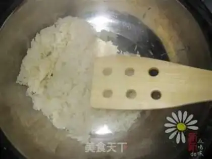 Make glutinous rice cake step 3