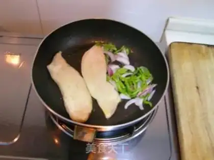 Make Vegetarian steak set meal step 6