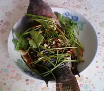 Make Steamed tilapia step 4