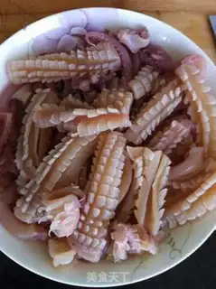 Make hot squid step 2