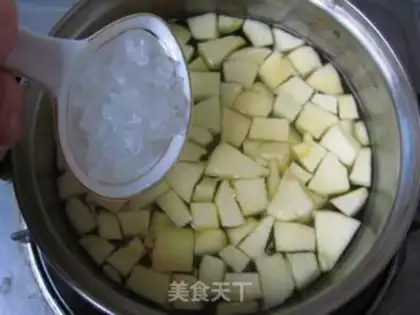 Make apple corn soup step 3