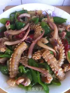 Make hot squid step 7