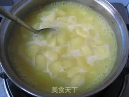 Make apple corn soup step 5