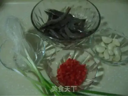 Make Steamed shrimp with garlic and edge step 1