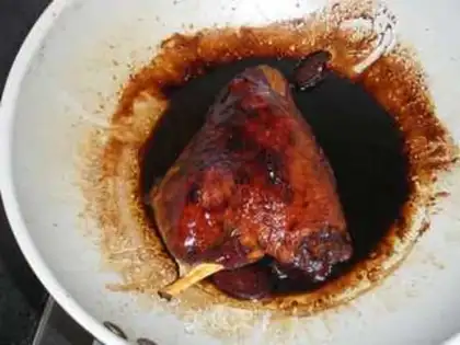 Make Duck legs in soy sauce step 4