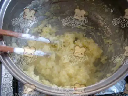Make milky apple pie step 5