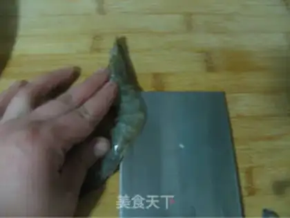Make Steamed shrimp with garlic and edge step 7